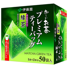 이토엔 오이오차 프리미엄 티백 말차포함 녹차 50개입, 1.8g, 1개