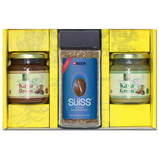 KAYA HOUSE 新加坡咖椰醬 咖啡味+椰子味 2款+即溶摩卡咖啡禮盒, 1組