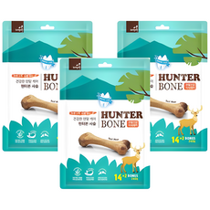 자연애 헌터본 720g48p 사슴맛 덴탈 강아지간식, 720g, 1세트