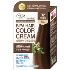 to the nature 枇杷染髮劑, B2 深棕色, 1入