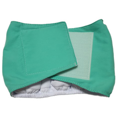 Rich Dogs 防水狗狗禮貌帶 藍色, 中型, 1個, 1入