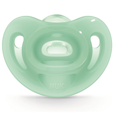 누크 센서티브 올실리콘 노리개젖꼭지, S2(6~18개월), 그린, 1개