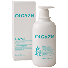 올가즘 바디워시 우디허브향 편안한 피부 깊은 잔향 모든 피부용, 1개, 500ml