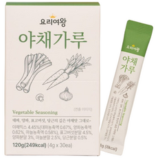요리여왕 스틱육수 가루육수 야채가루, 1개, 120g 1개, 120g