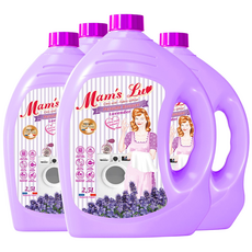 맘스럽 퍼퓸부케 라벤더 섬유유연제 2.5Lx4개입 프랑스 수입 라벤더향 구연산 첨가 고농축 프리미엄 고급향수 섬유케어 건조기시트 세제, 4개, 2.5L