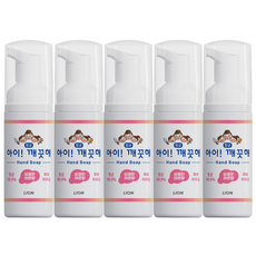 아이깨끗해 레몬 휴대용 핸드워시 50ml, 5개