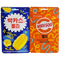 봉봉마켓 박카스맛 젤리 비타500 젤리 10개입, 1개, 50g