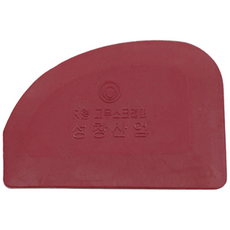 성창 우레탄 고무헤라 R형 115mm 고무 스크래퍼 빠데 퍼티나이프 10PCS, 1세트