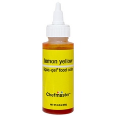 셰프마스터 리쿠아젤 식용색소 레몬옐로우, 65g, 1개