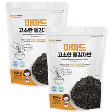 마마드 고소한 돌김자반, 2개, 500g