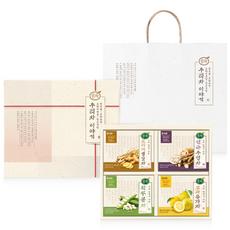 Soonjak 我們的茶的故事No.1 茶包套組+購物袋, 茶包4種 40入, 1組