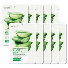 은율 내츄럴 알로에 마스크팩, 1개입, 20개