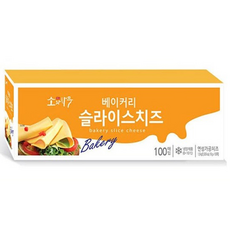 [베이커리카페] 소와나무베이커리슬라이스치즈1.8kg, 1.8kg, 1개