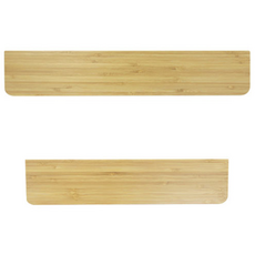 제닉스 XPAM 대나무 손목받침대 키보드 팜레스트, 1개, 풀배열 베이지(438mm)