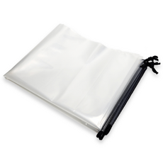 비닐전문올 끈으로 조이는 두꺼운 조임끈 비닐봉투, 60cmX70cm, 5개