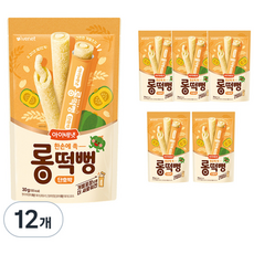아이배냇 한손에 쏙 롱떡뻥, 12개, 30g, 단호박맛