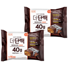 더단백 크런치바 초코 미니 2개