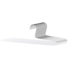 엠부띠끄 바지걸이 1단 논슬립 옷걸이 [M_KH1] - 10년 무상AS, 화이트, 10개