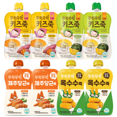 2ucareS 袋裝即食粥 南瓜口味+地瓜口味+紅蘿蔔口味+玉米口味, 100g, 2組