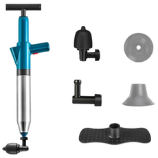 홈앳홈 5세대 초강력 피스톤 압축 뚫어뻥, 그린