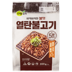다향오리 열탄불고기, 400g, 3개