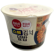 햇반컵반 스팸김치덮밥, 251g, 1개
