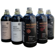 콜드브루 더치원액 1L+1L 대용량 케냐 에티오피아 오리지널 다크초컬릿 디카페인 헤이즐넛 고농축, 4.고농축더블샷+2500원, 4.고농축더블샷+2500원, 1L, 1개입