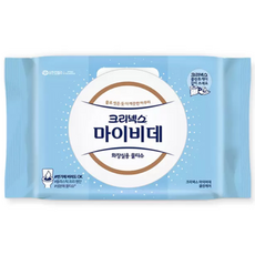 마이비데 화장실용 물티슈 캡형, 60매, 2팩