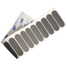 접착식 실리콘 미끄럼방지 패드 30*10*1, 1세트