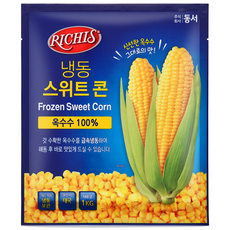 리치스 냉동 스위트콘 1kg 옥수수 100% NON GMO 태국산 [당일발송], 1개