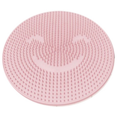 矽膠去角質足部刷, 粉色的, 1個, 1件