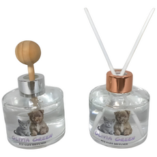 올리비아 그린 반려동물 디퓨저 2개 강아지 고양이 방향제 펫퓨저, 상큼 달달한 과일, 상큼 달달한 과일, 120ml