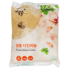 웰루츠 국내산 냉동 다진마늘, 국산 냉동 다진마늘_1kg, 1kg, 1개