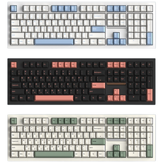 SPM PL108W 아라 풀배열 108키 숫자키 유무선 블루투스 사무용 기계식키보드, PL108W 아라 (저소음 새벽 리니어), 화이트, 독자규격 스위치