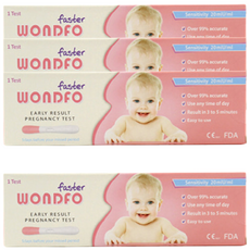 원포 패스터 임신테스트기 3+1임신테스터기 임신확인 임신준비, 4개