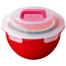 제오닉 수박 야채 보관통 6L 수박통 화채통 플라스틱 밀폐용기 보관용기, 1개