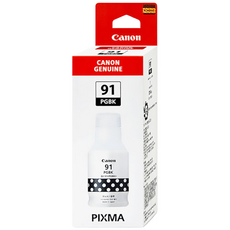 캐논 정품 무한잉크 GI-91 G1920 G3960 G3930 G3920 G2960 G2962 G3962 G3963 G3971 G3923 잉크, 1개, GI-91PGBK 검정