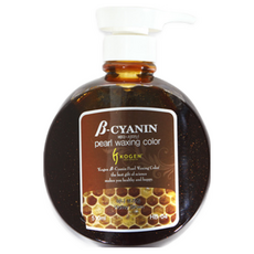 코겐 베타시아닌 펄 왁싱 칼라 헤어 매니큐어 510ml, 허니브라운, 1개