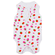 딩동펫 코튼 중성화 환묘복, 딸기, 1개