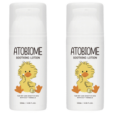 [유통기한 임박 특가] [독일더마테스트 완료] 아토바이옴 수딩 로션 유아 로션 120ml 산뜻한 진정로션, 2개