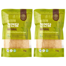 오르코 비정제 천연당, 1kg, 2개