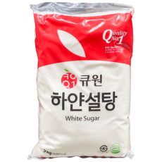 큐원 하얀 설탕, 5kg, 1개