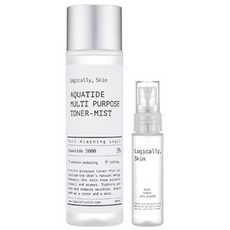 로지컬리스킨 아쿠아타이드 멀티 퍼포스 스킨 토너 세트 휴대용 수분 충전, 1개, 200ml