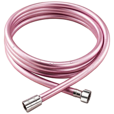 윈클로 물때방지 튜브형 샤워호스, 핑크, 180cm