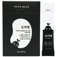 PURUNONG Mokkamae 啤酒酵母黑豆丸 15入, 45g, 1個