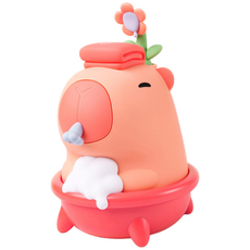 카피바라 완전방수 자동 센서 손세정기 액체 비누 디스펜서, 핑크, 1개