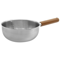 제이비홈 Woody 우디 IH 스텐 멀티팟 편수 냄비, 1개, 18cm