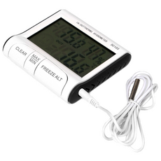 Tree Goodnice 數位溫濕度計, 1個, 白色