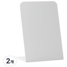 金屬磁吸藝術展示板, 白色, 2個