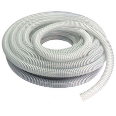투명나선호스 50mm +M단위 재단판매 송배수용 물호스 양수펌프 자바라 전선보호관, 1개